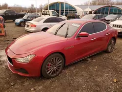 Maserati Ghibli s salvage cars for sale: 2017 Maserati Ghibli S