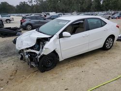 Toyota Corolla l salvage cars for sale: 2015 Toyota Corolla L