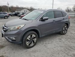 Salvage cars for sale at York Haven, PA auction: 2015 Honda CR-V Touring