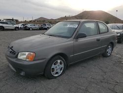 Salvage cars for sale from Copart Colton, CA: 2001 Hyundai Accent GS