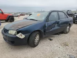 Toyota Corolla ce Vehiculos salvage en venta: 2001 Toyota Corolla CE