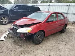 Salvage cars for sale at Midway, FL auction: 2004 Toyota Corolla CE