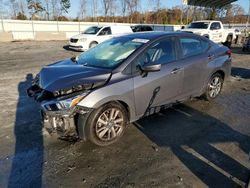 Salvage cars for sale from Copart Spartanburg, SC: 2021 Nissan Versa SV