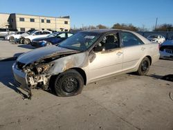 Salvage cars for sale at Wilmer, TX auction: 2004 Toyota Camry LE