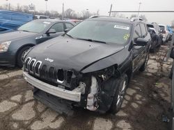 Vehiculos salvage en venta de Copart Woodhaven, MI: 2016 Jeep Cherokee Overland