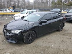 Salvage cars for sale at Waldorf, MD auction: 2017 Honda Civic EX