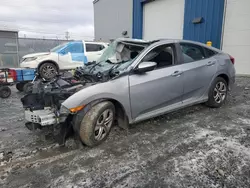 Honda salvage cars for sale: 2017 Honda Civic LX