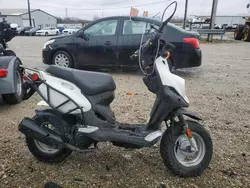 Salvage motorcycles for sale at Chicago Heights, IL auction: 2009 Genuine Scooter Co. Roughhouse 50