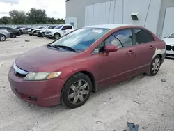 Salvage cars for sale at Apopka, FL auction: 2010 Honda Civic LX