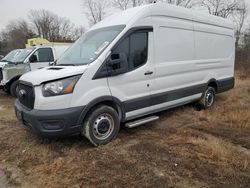 Salvage trucks for sale at North Billerica, MA auction: 2021 Ford Transit T-350