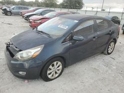 KIA rio Vehiculos salvage en venta: 2013 KIA Rio EX