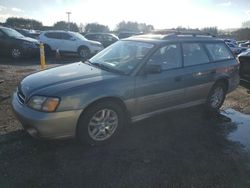 Salvage cars for sale at East Granby, CT auction: 2002 Subaru Legacy Outback AWP