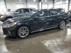 Salvage cars for sale from Copart Ham Lake, MN: 2018 Hyundai Sonata Sport