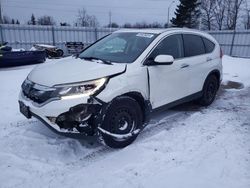 Salvage cars for sale at Bowmanville, ON auction: 2015 Honda CR-V Touring