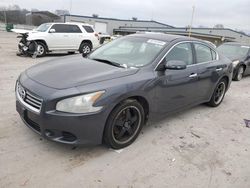 Salvage cars for sale at auction: 2012 Nissan Maxima S