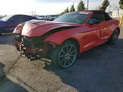 Salvage cars for sale at Rancho Cucamonga, CA auction: 2019 Ford Mustang