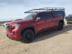 Salvage cars for sale at Amarillo, TX auction: 2021 GMC Sierra K1500 Elevation