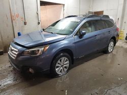 Subaru Vehiculos salvage en venta: 2017 Subaru Outback 2.5I Premium