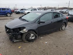 Salvage cars for sale at Indianapolis, IN auction: 2015 KIA Forte LX