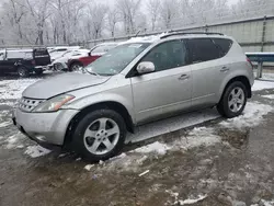 Salvage cars for sale at Ellwood City, PA auction: 2005 Nissan Murano SL