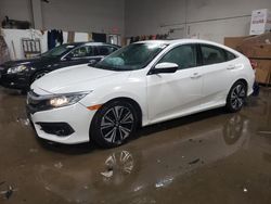 Honda salvage cars for sale: 2017 Honda Civic EXL