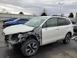 Salvage cars for sale from Copart Littleton, CO: 2018 Subaru Forester 2.5I Limited