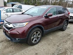 Honda cr-v ex salvage cars for sale: 2018 Honda CR-V EX