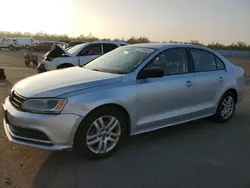 Volkswagen salvage cars for sale: 2015 Volkswagen Jetta Base