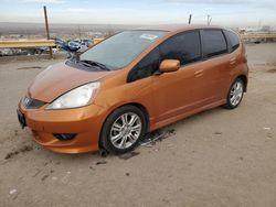 Salvage cars for sale at Albuquerque, NM auction: 2009 Honda FIT Sport