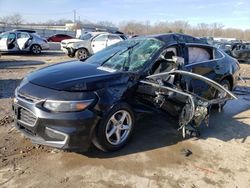 Salvage cars for sale at Louisville, KY auction: 2018 Chevrolet Malibu LS