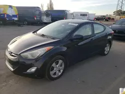 Salvage cars for sale from Copart Hayward, CA: 2012 Hyundai Elantra GLS