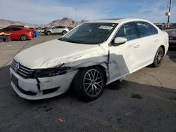 Salvage cars for sale at North Las Vegas, NV auction: 2013 Volkswagen Passat SE