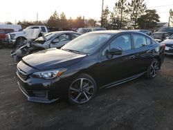 Subaru Impreza salvage cars for sale: 2020 Subaru Impreza Sport