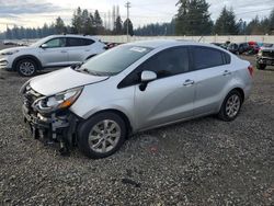 Salvage cars for sale from Copart Graham, WA: 2015 KIA Rio LX