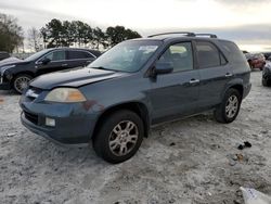 Acura salvage cars for sale: 2005 Acura MDX Touring