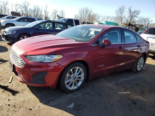 2019 Ford Fusion SE