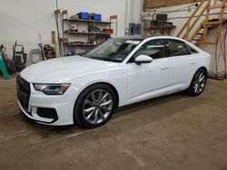 Salvage cars for sale at Ham Lake, MN auction: 2023 Audi A6 Premium Plus