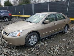 Salvage cars for sale at Waldorf, MD auction: 2005 Honda Accord LX