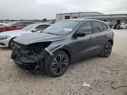 Salvage cars for sale at San Antonio, TX auction: 2021 Ford Escape SE