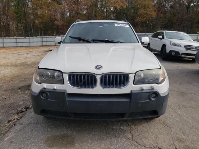 2004 BMW X3 2.5I