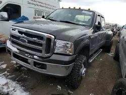 Salvage trucks for sale at Brighton, CO auction: 2005 Ford F350 Super Duty