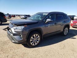 Salvage cars for sale from Copart Amarillo, TX: 2021 Toyota Rav4 XLE Premium