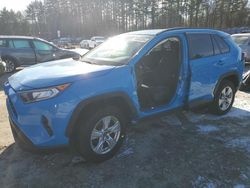 Salvage cars for sale at North Billerica, MA auction: 2019 Toyota Rav4 XLE