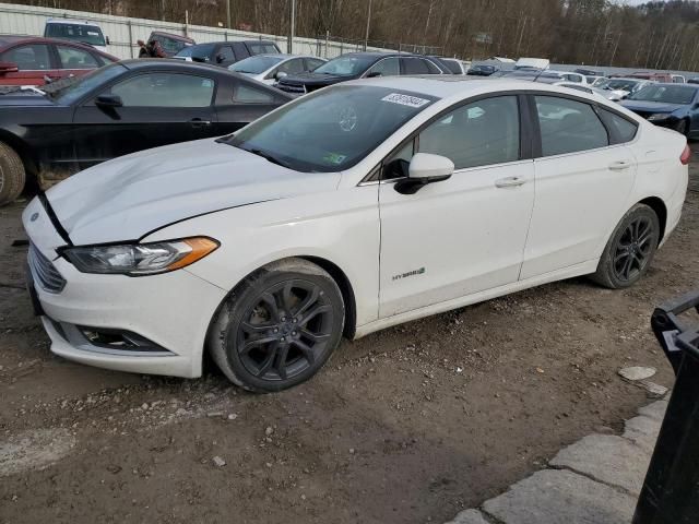 2018 Ford Fusion SE Hybrid