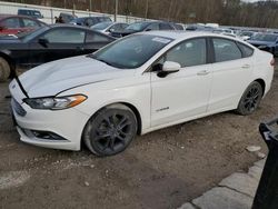 2018 Ford Fusion SE Hybrid en venta en Hurricane, WV