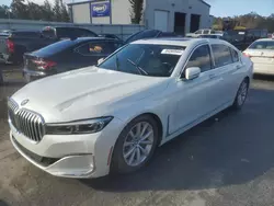 BMW salvage cars for sale: 2020 BMW 740 I