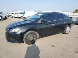 Salvage cars for sale from Copart Bakersfield, CA: 2017 Nissan Sentra S