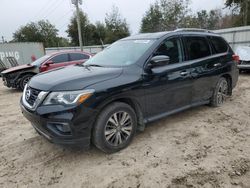 Salvage cars for sale at Midway, FL auction: 2017 Nissan Pathfinder S