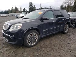 GMC Vehiculos salvage en venta: 2011 GMC Acadia Denali