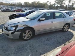 Honda salvage cars for sale: 2007 Honda Accord SE